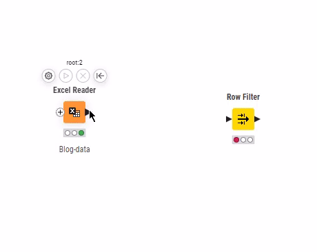 Excel reader and row filter